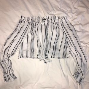 kendall and kylie off the shoulder top